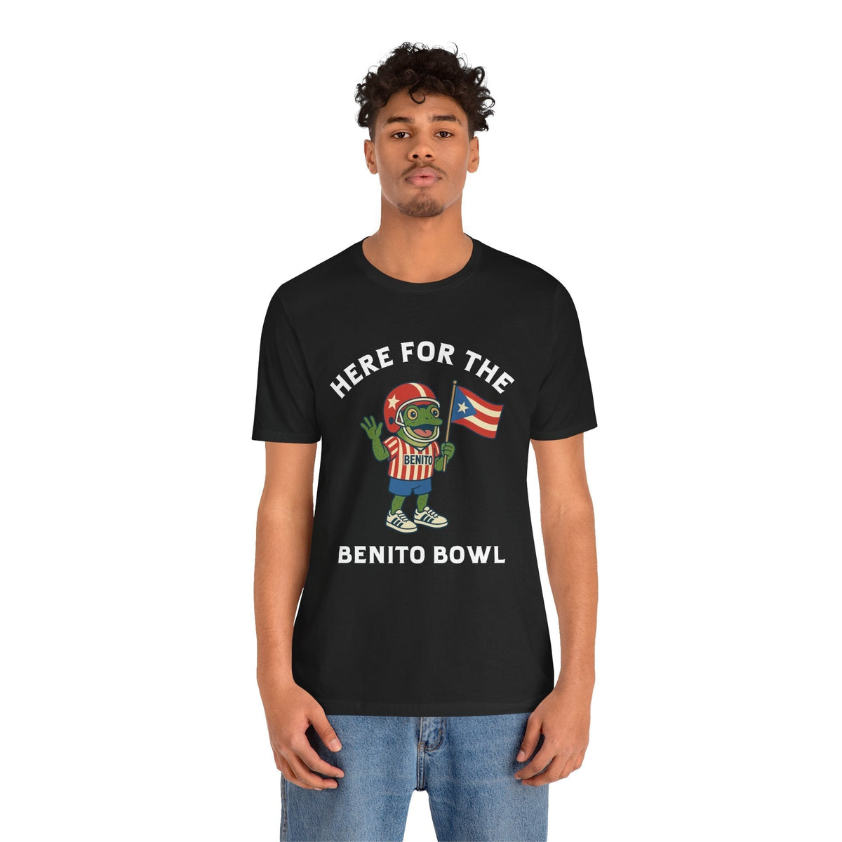Bad Bunny Sapo Concho Coqui Short Sleeve Tee Shirt | Bad Bunny Merch | Bad Bunny NFL Super Bowl Merch Bad Bunny Merch