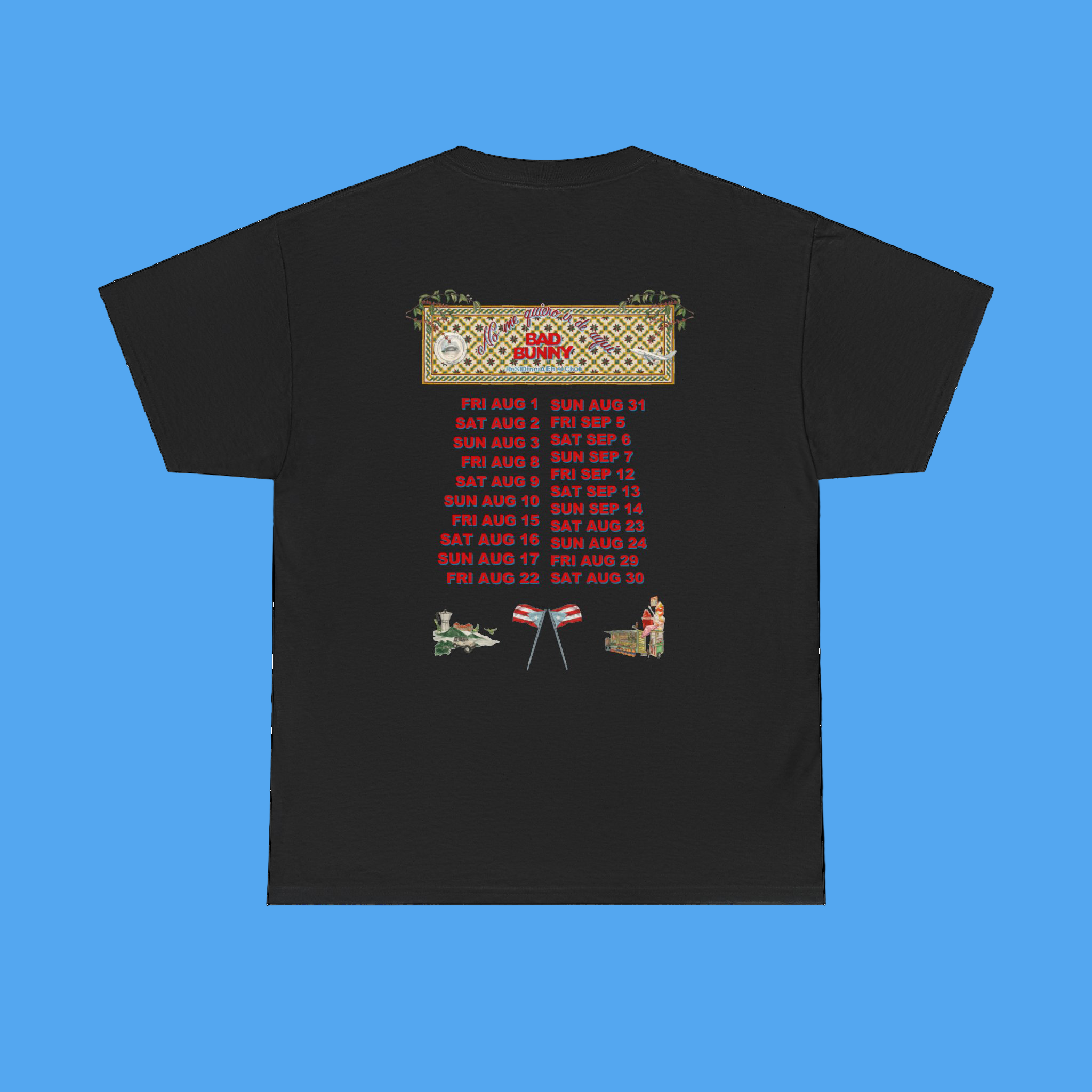 EXCLUSIVE - DTMF Black Concho Tour Dates T-Shirt