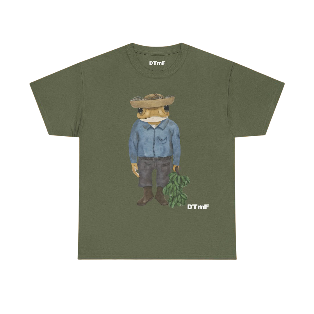 Bad Bunny Concho Green Banana Tee | Bad Bunny Merch | Bad Bunny NFL Super Bowl Merch Bad Bunny Merch