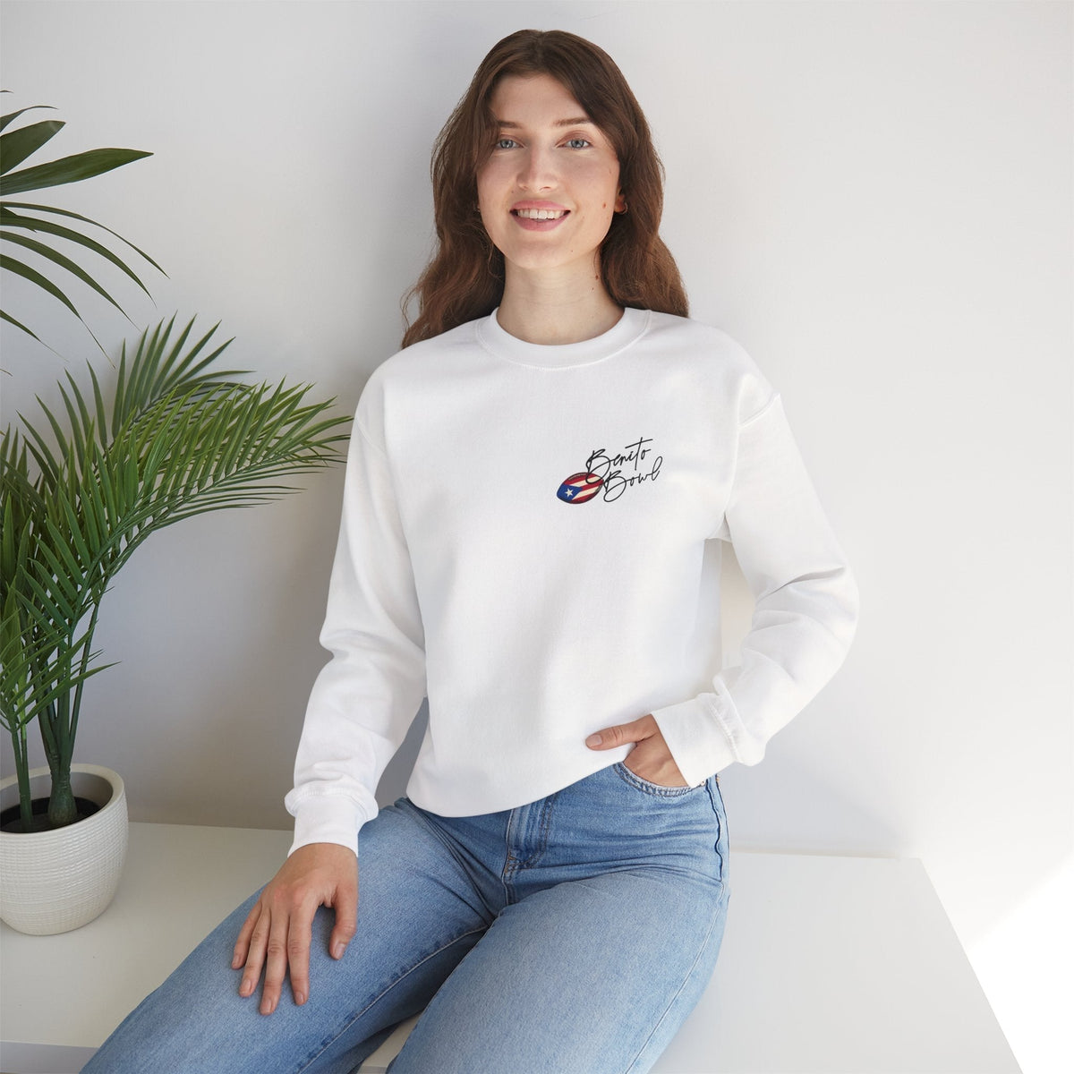 Bad Bunny Benito Bowl Crewneck Sweatshirt | Bad Bunny Merch | Bad Bunny NFL Super Bowl Merch Bad Bunny Merch