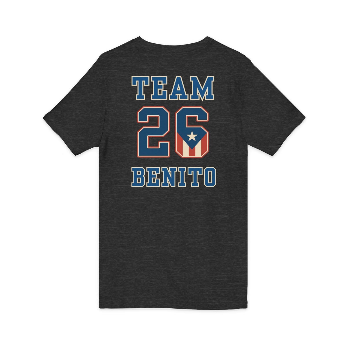 Bad Bunny Team Benito V-Neck Jersey Style Short Sleeve | Bad Bunny Merch | Bad Bunny NFL Super Bowl Merch Bad Bunny Merch