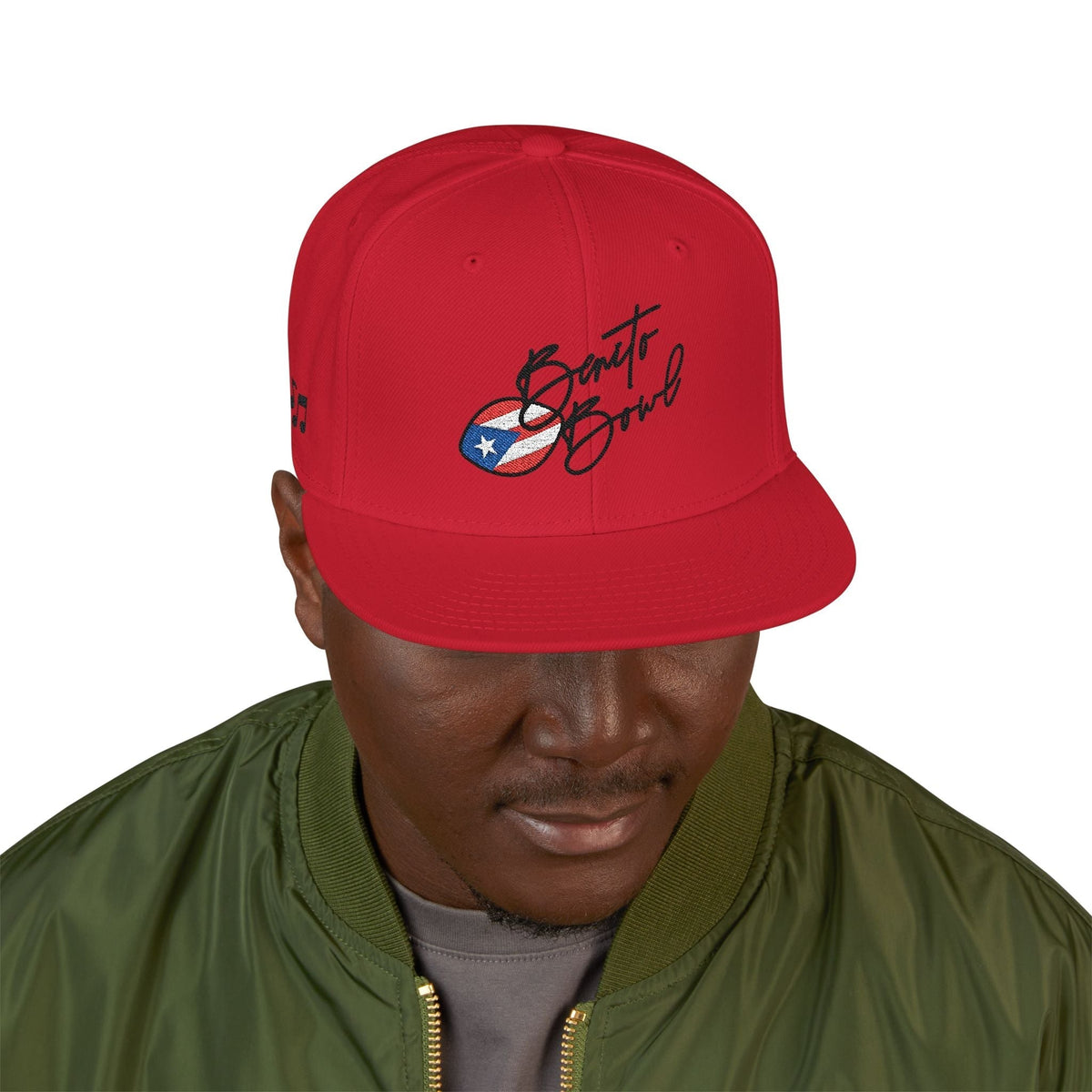 Bad Bunny Embroidered Benito Bowl Commemorative Fitted   | Bad Bunny Merch | Bad Bunny NFL Super Bowl Merch Bad Bunny Merch