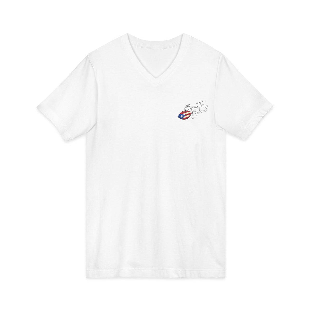 Bad Bunny Team Benito V-Neck Jersey Style Short Sleeve | Bad Bunny Merch | Bad Bunny NFL Super Bowl Merch Bad Bunny Merch