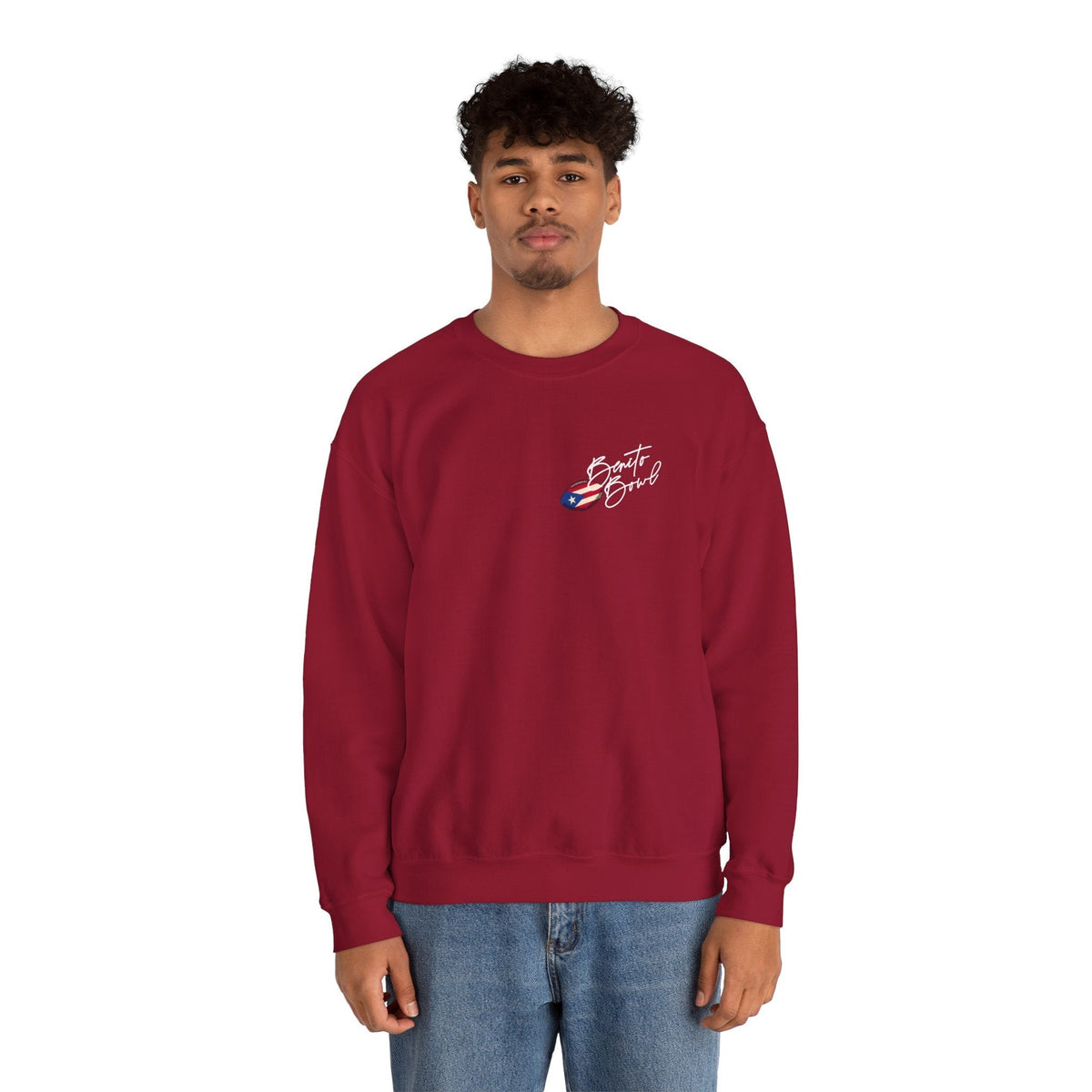 Bad Bunny Benito Bowl Crewneck Sweatshirt | Bad Bunny Merch | Bad Bunny NFL Super Bowl Merch Bad Bunny Merch