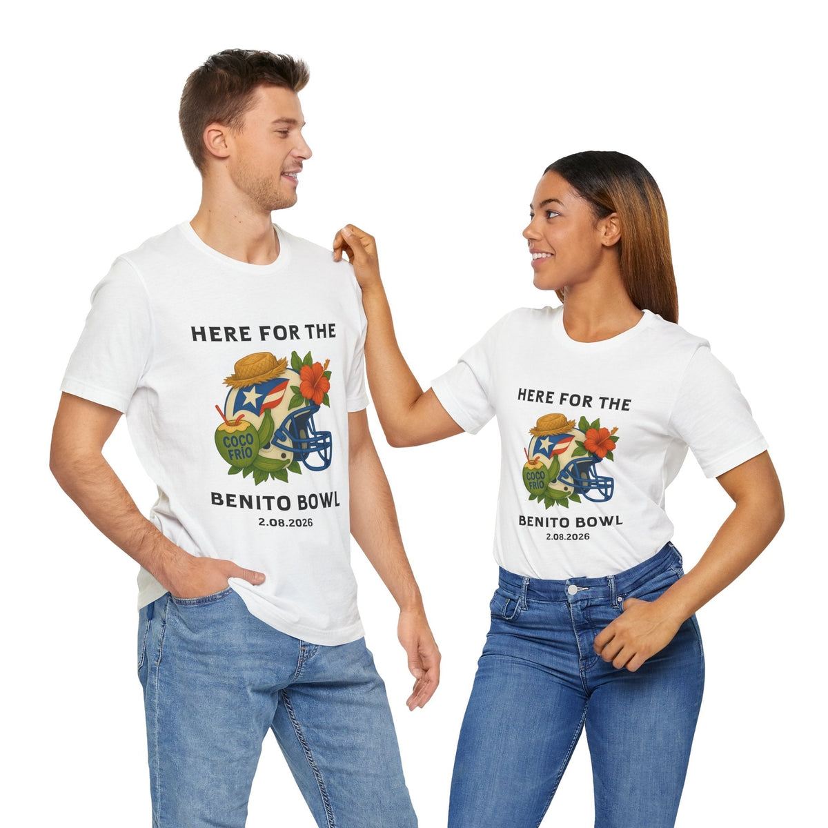 Bad Bunny Benito Bowl Short Sleeve | Bad Bunny Merch | Bad Bunny NFL Super Bowl Merch Bad Bunny Merch