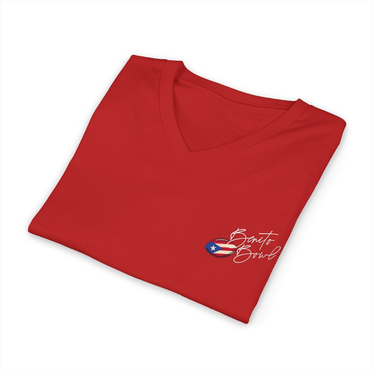 Bad Bunny Team Benito V-Neck Jersey Style Short Sleeve | Bad Bunny Merch | Bad Bunny NFL Super Bowl Merch Bad Bunny Merch