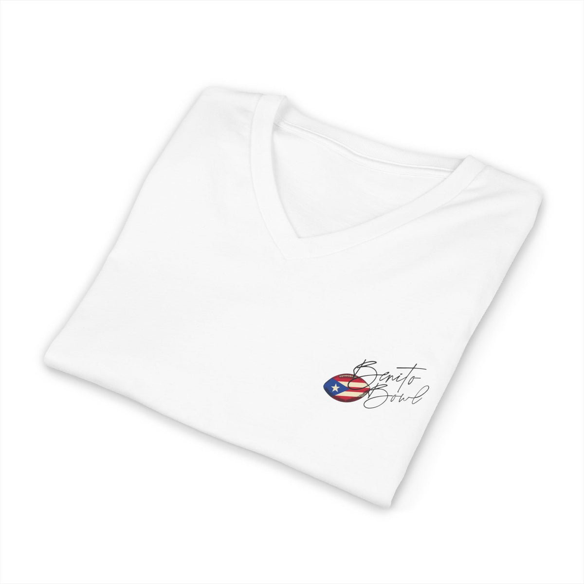 Bad Bunny Team Benito V-Neck Jersey Style Short Sleeve | Bad Bunny Merch | Bad Bunny NFL Super Bowl Merch Bad Bunny Merch