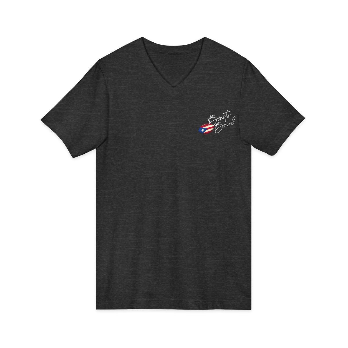 Bad Bunny Team Benito V-Neck Jersey Style Short Sleeve | Bad Bunny Merch | Bad Bunny NFL Super Bowl Merch Bad Bunny Merch