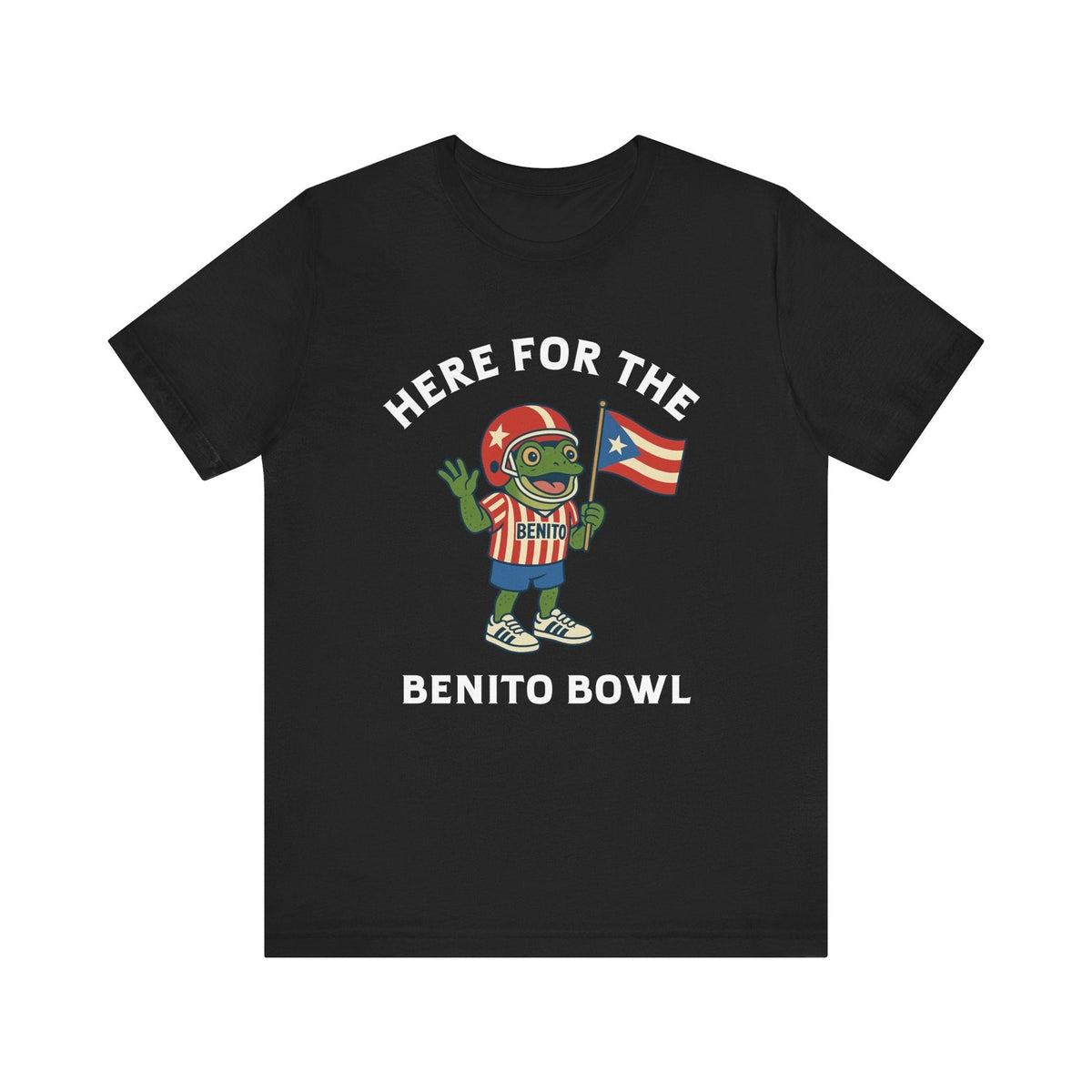 Bad Bunny Sapo Concho Coqui Short Sleeve Tee Shirt | Bad Bunny Merch | Bad Bunny NFL Super Bowl Merch Bad Bunny Merch