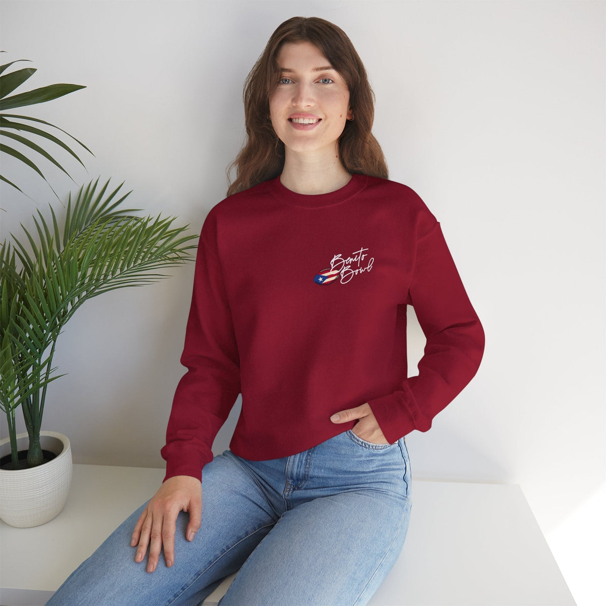 Bad Bunny Benito Bowl Crewneck Sweatshirt | Bad Bunny Merch | Bad Bunny NFL Super Bowl Merch Bad Bunny Merch