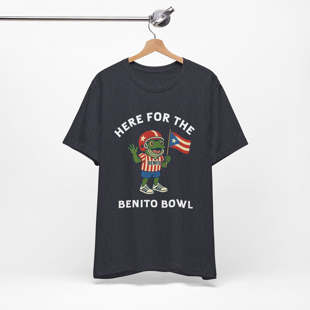 Bad Bunny Sapo Concho Coqui Short Sleeve Tee Shirt | Bad Bunny Merch | Bad Bunny NFL Super Bowl Merch Bad Bunny Merch