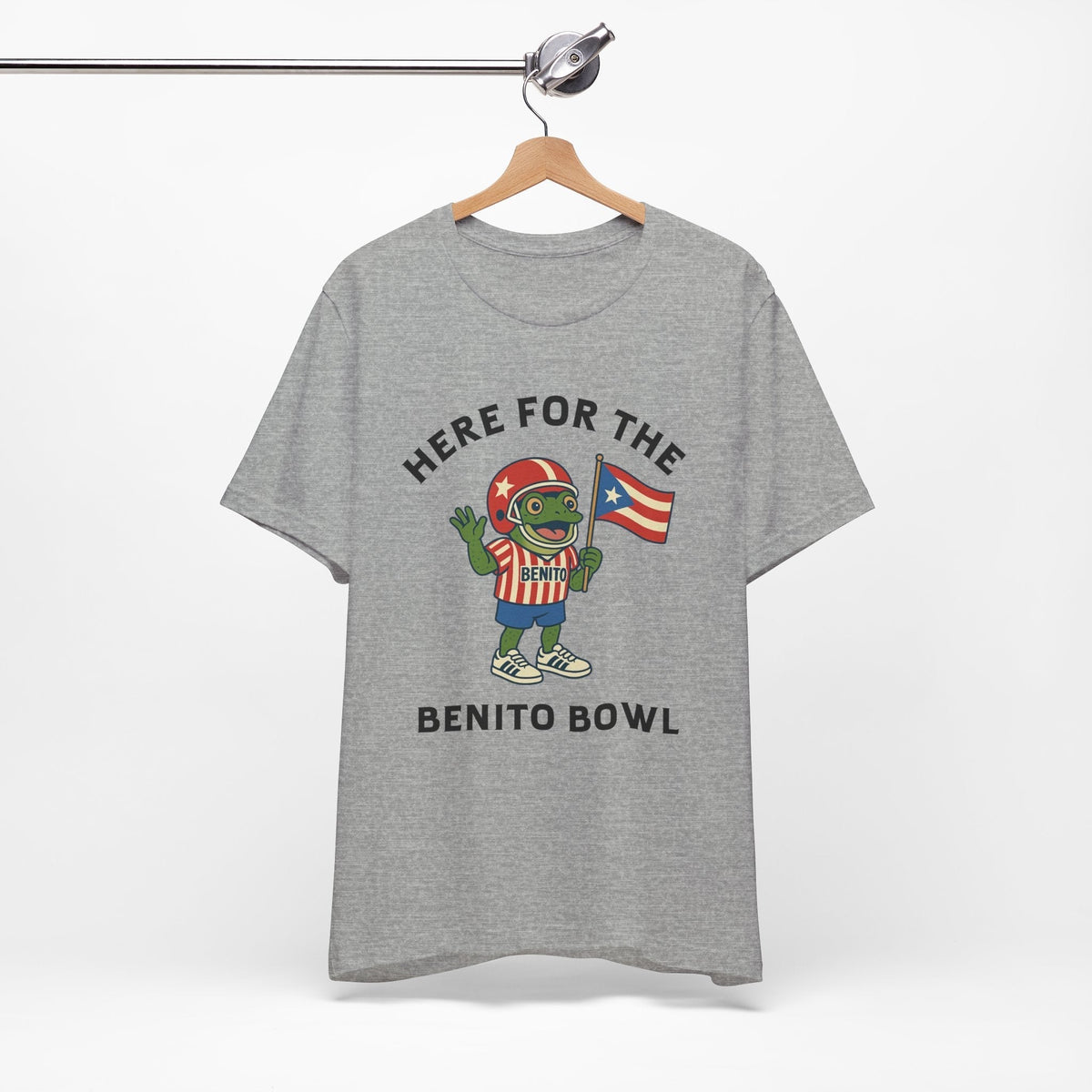 Bad Bunny Sapo Concho Coqui Short Sleeve Tee Shirt | Bad Bunny Merch | Bad Bunny NFL Super Bowl Merch Bad Bunny Merch