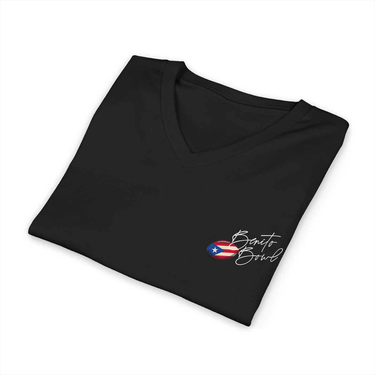 Bad Bunny Team Benito V-Neck Jersey Style Short Sleeve | Bad Bunny Merch | Bad Bunny NFL Super Bowl Merch Bad Bunny Merch
