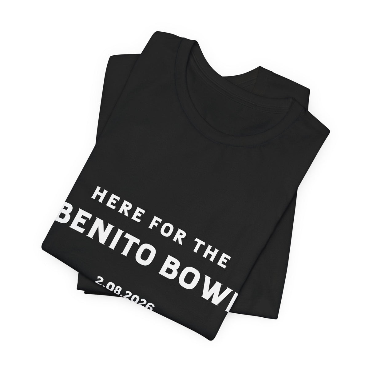 Bad Bunny Benito Bowl Short Sleeve Tee Shirt | Bad Bunny Merch | Bad Bunny NFL Super Bowl Merch Bad Bunny Merch