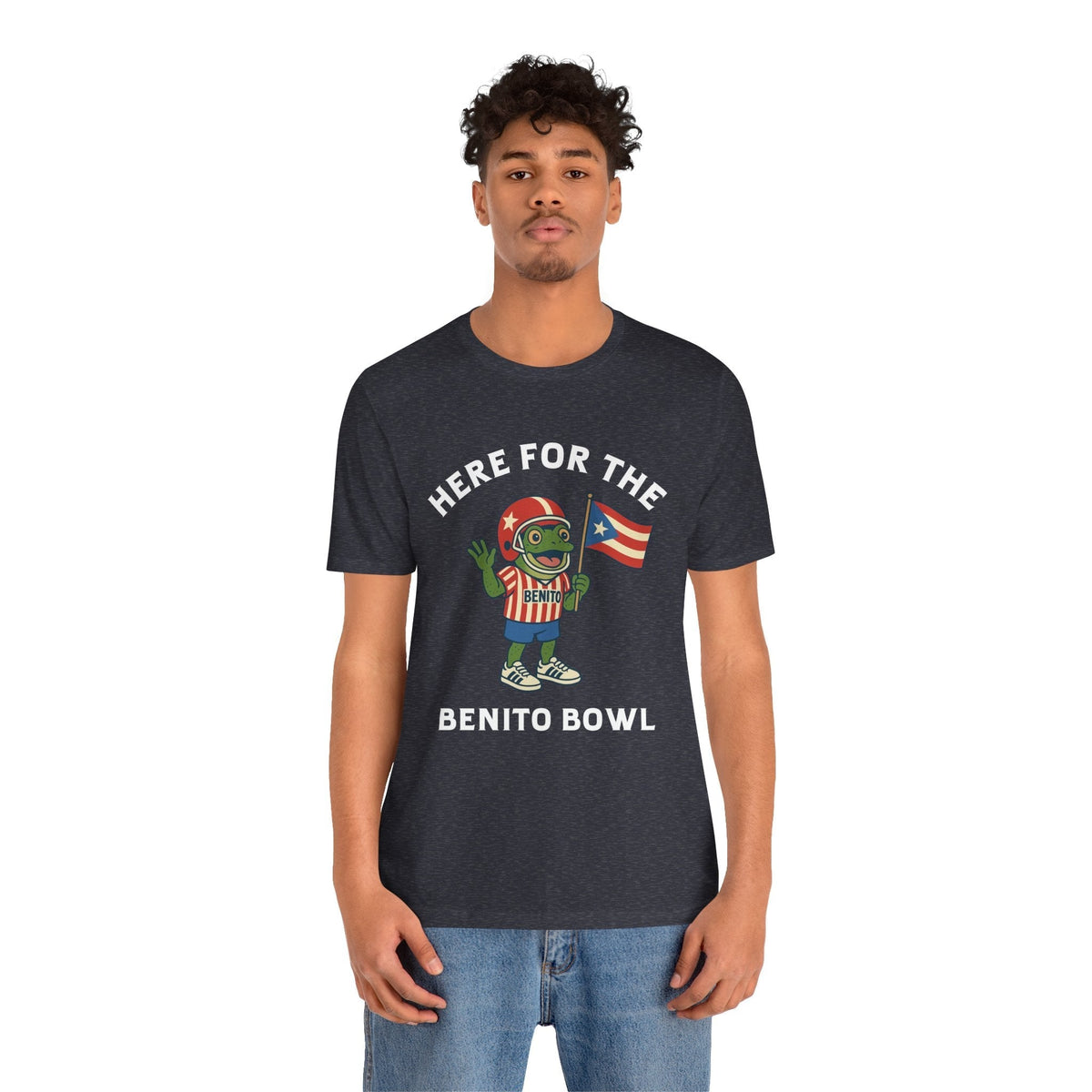 Bad Bunny Sapo Concho Coqui Short Sleeve Tee Shirt | Bad Bunny Merch | Bad Bunny NFL Super Bowl Merch Bad Bunny Merch