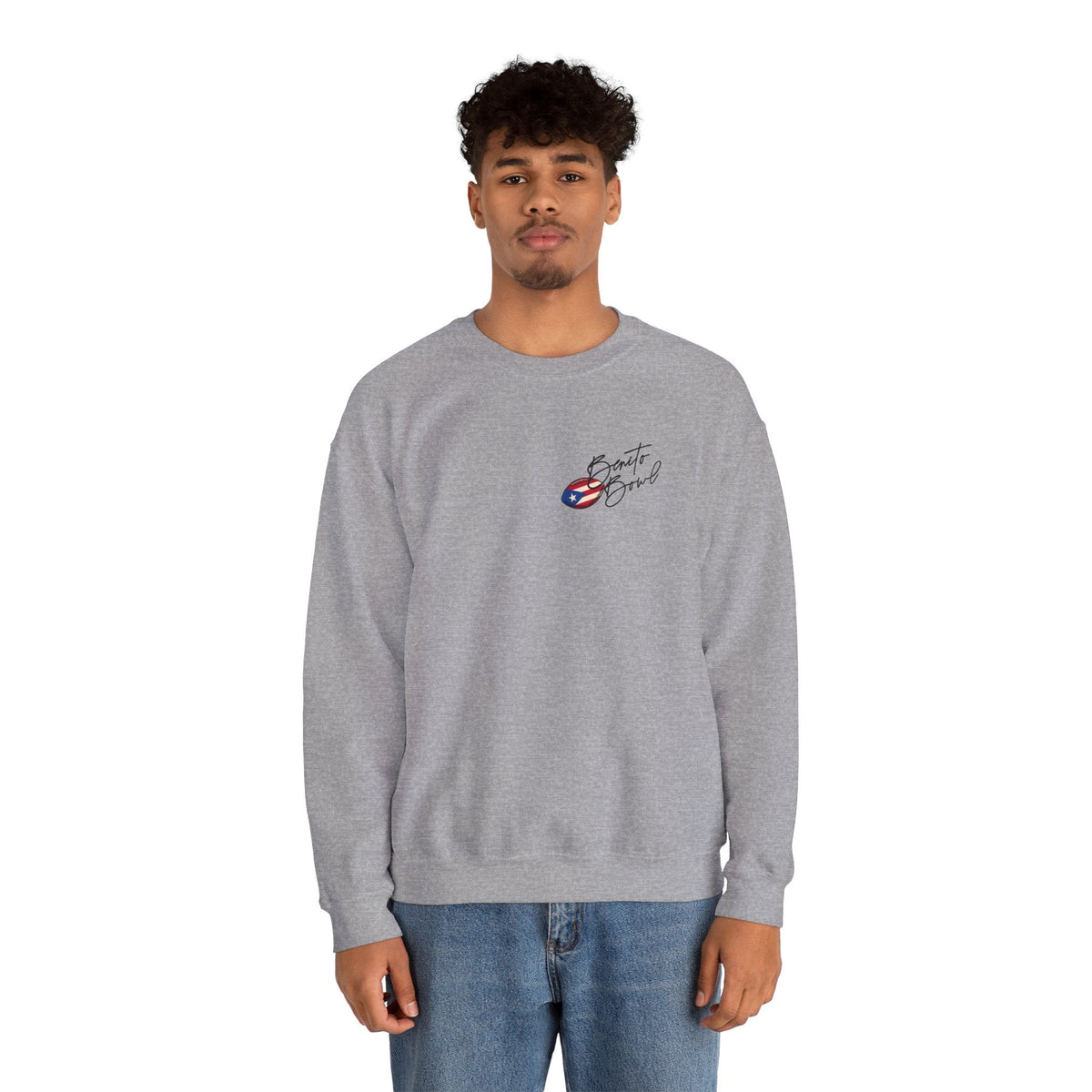 Bad Bunny Benito Bowl Crewneck Sweatshirt | Bad Bunny Merch | Bad Bunny NFL Super Bowl Merch Bad Bunny Merch