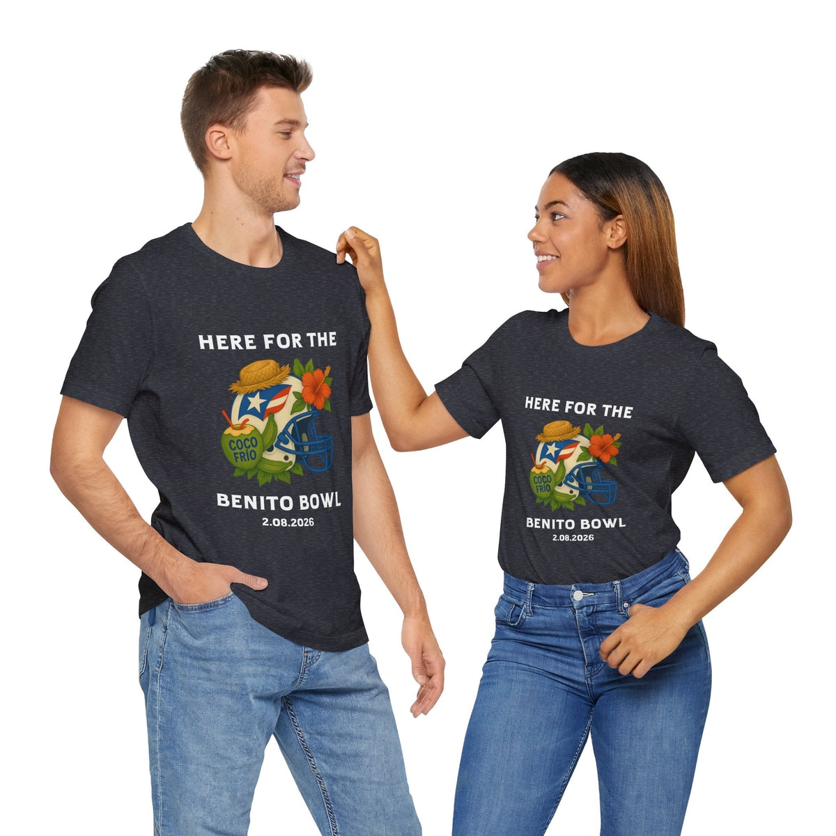 Bad Bunny Benito Bowl Short Sleeve | Bad Bunny Merch | Bad Bunny NFL Super Bowl Merch Bad Bunny Merch