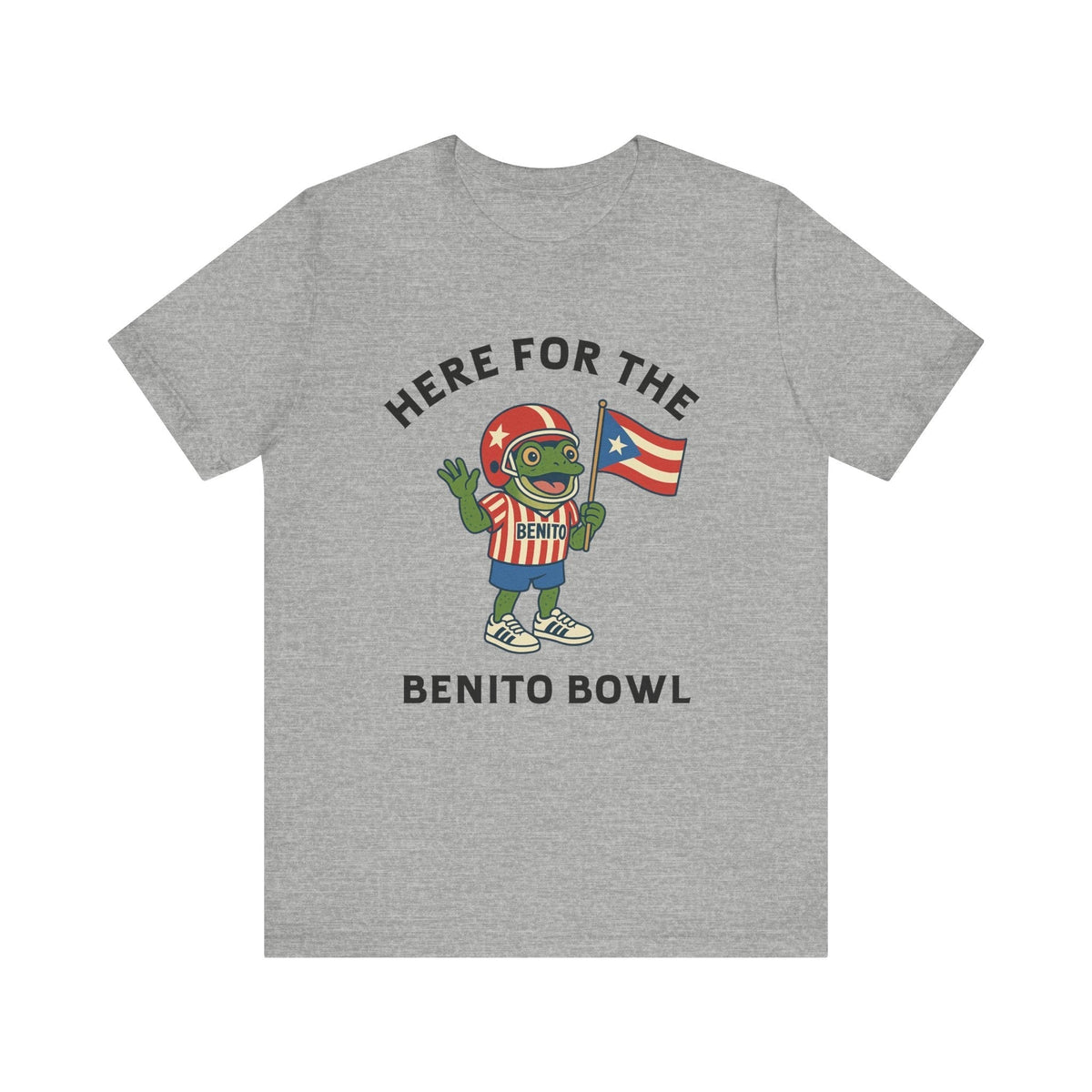 Bad Bunny Sapo Concho Coqui Short Sleeve Tee Shirt | Bad Bunny Merch | Bad Bunny NFL Super Bowl Merch Bad Bunny Merch