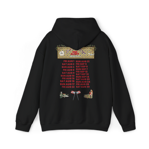 Bad Bunny Concho Tour Dates Hoodie | Bad Bunny Merch | Bad Bunny NFL Super Bowl Merch Bad Bunny Merch