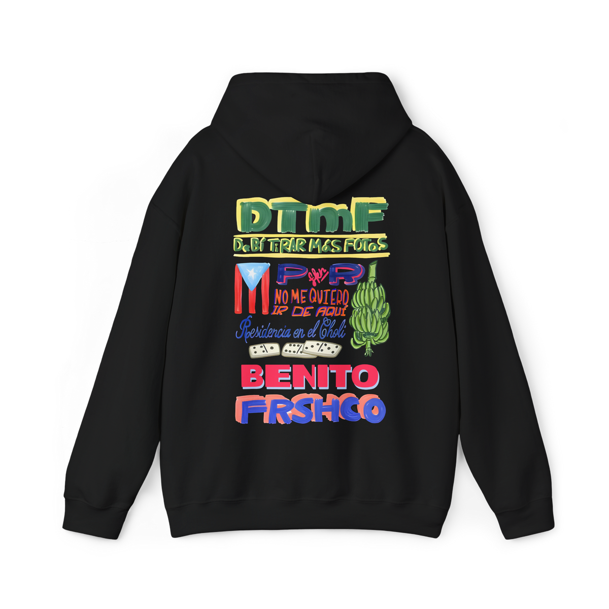 Bad Bunny Residencia Hoodie | Bad Bunny Merch | Bad Bunny NFL Super Bowl Merch Bad Bunny Merch