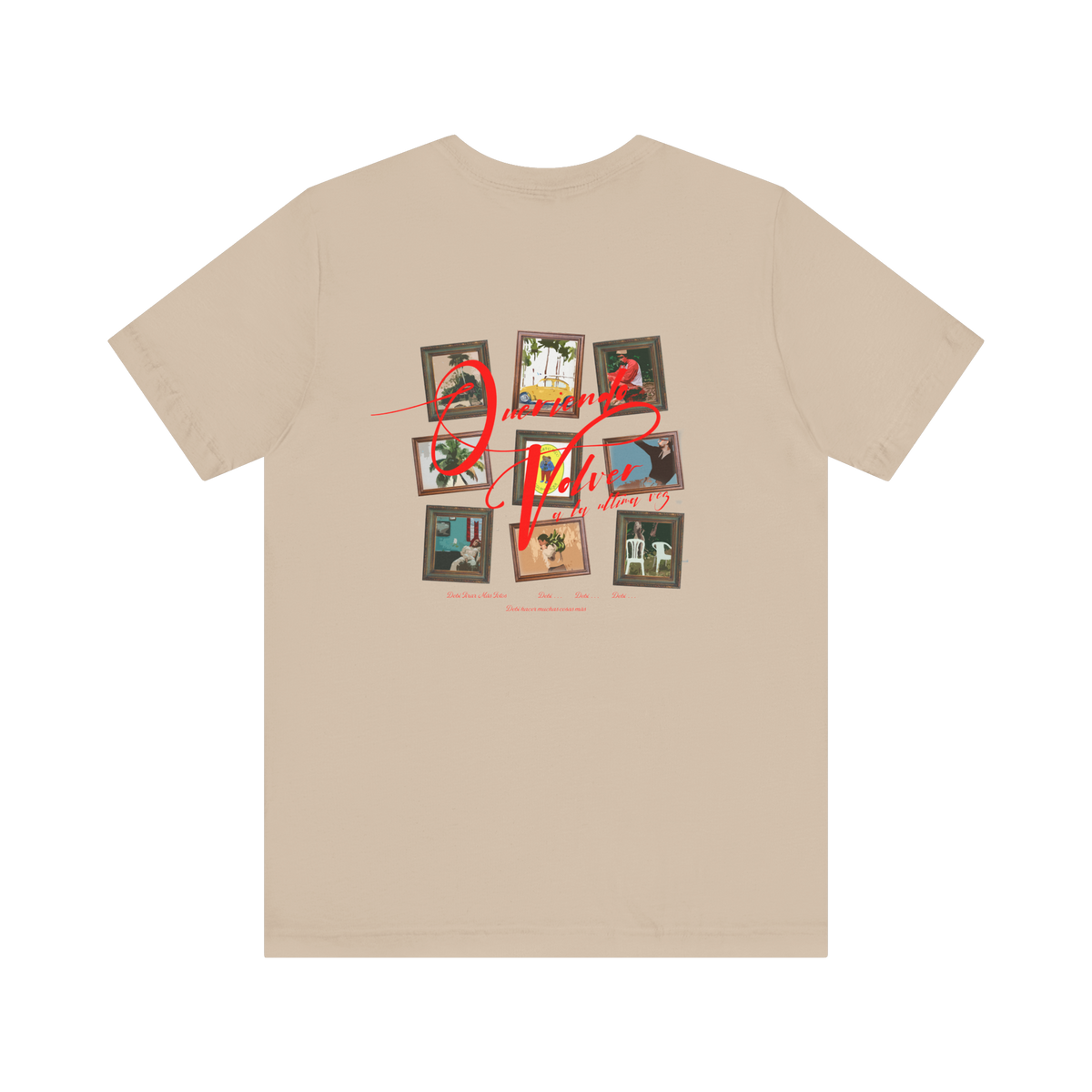 Bad Bunny Quiero Volver Tee  | Bad Bunny Merch | Bad Bunny NFL Super Bowl Merch Bad Bunny Merch