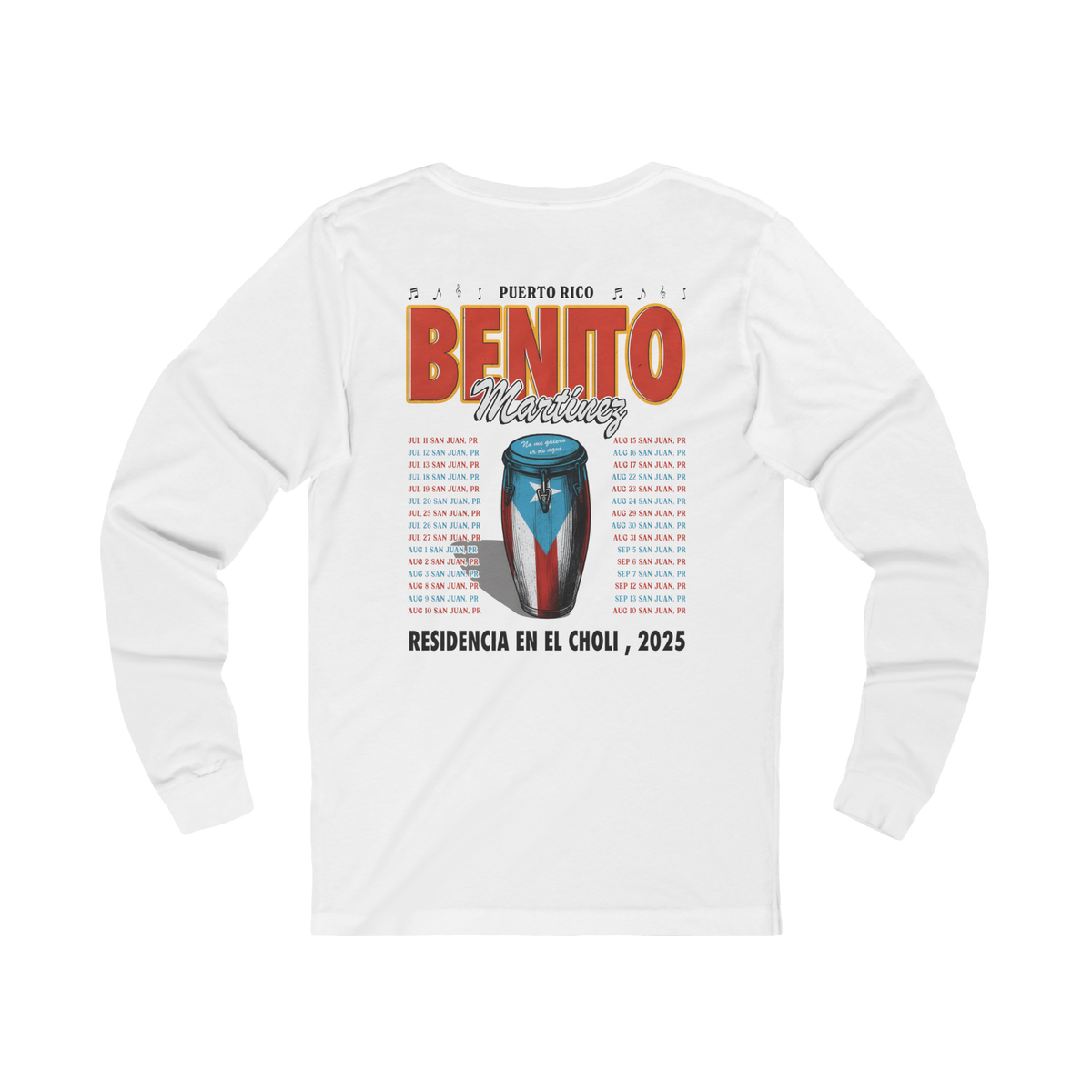 Bad Bunny Desde El Choli Long | Sleeve Bad Bunny Merch | DTMF Merch Bad Bunny Merch