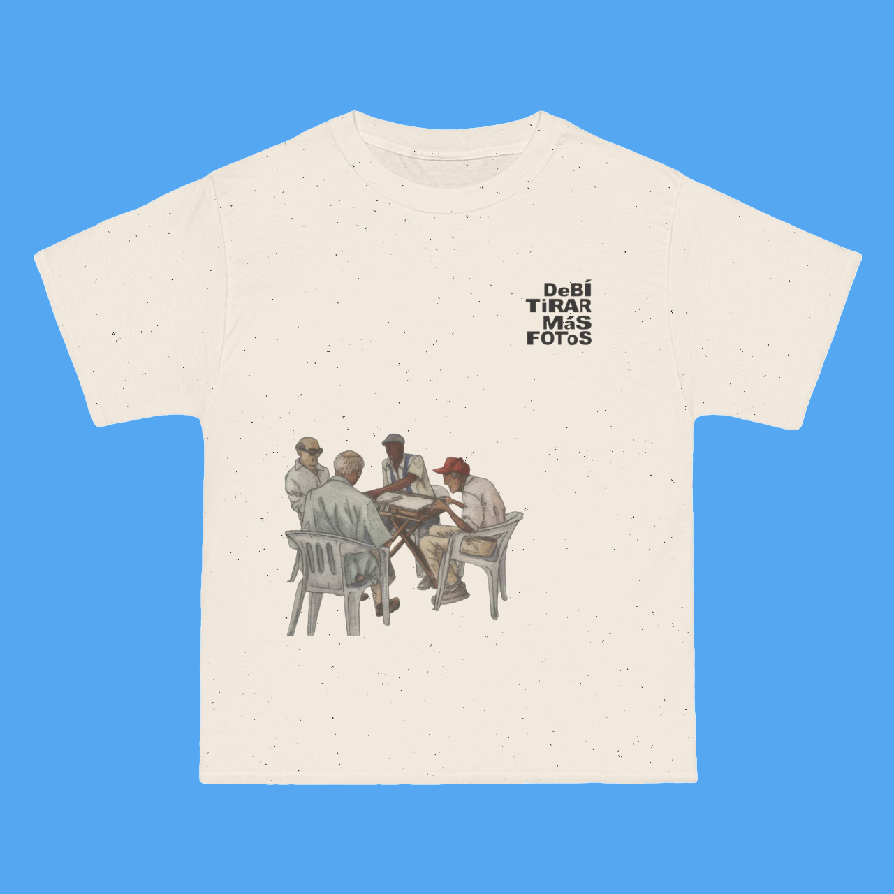 DTMF Merch - Cream Juego de Dominó T-Shirt