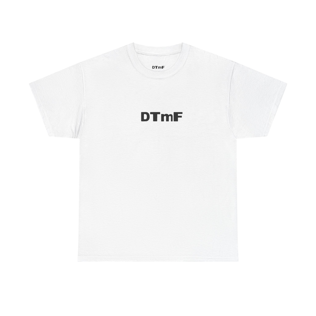 DTMF Merch - White Concho T-Shirt