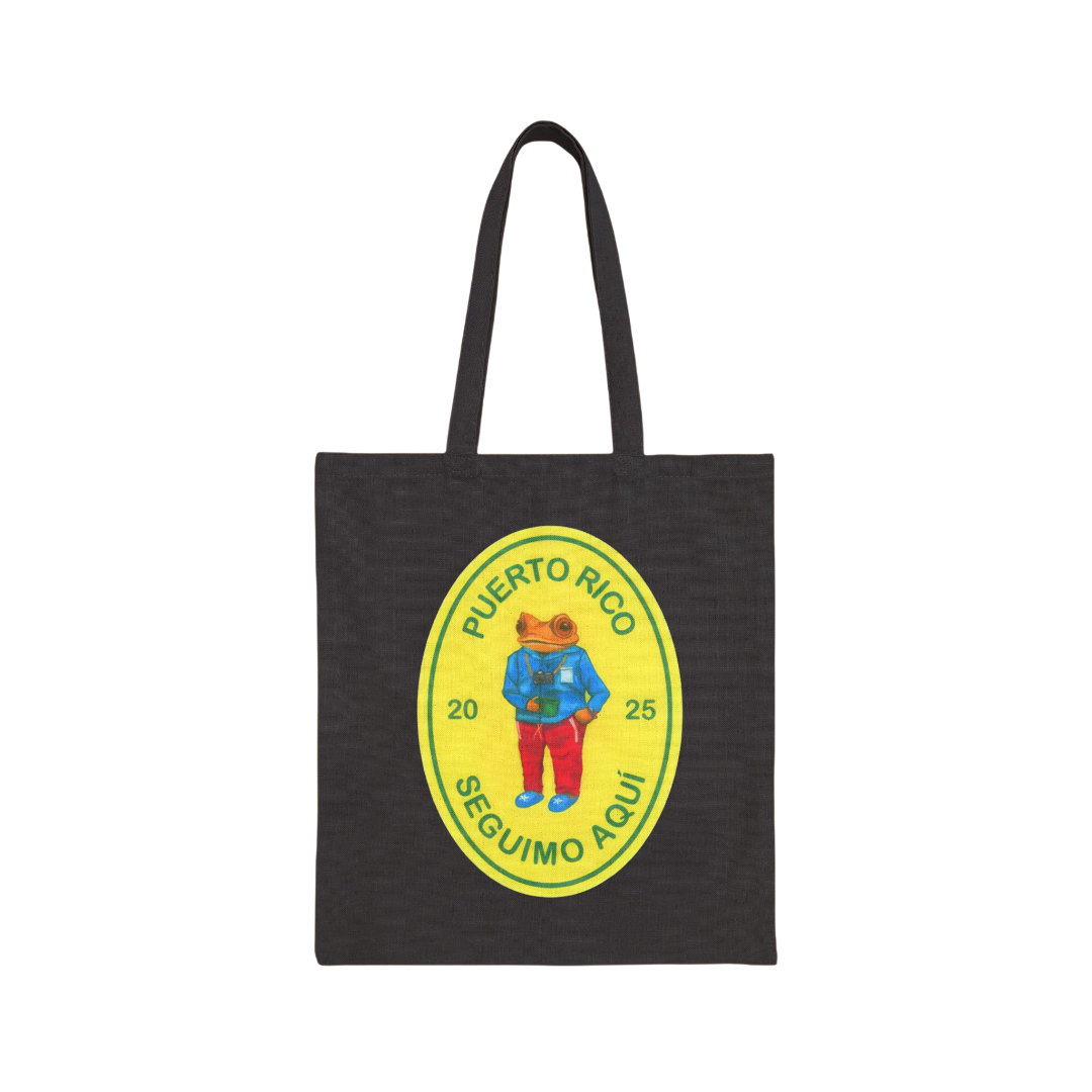 Bad Bunny  Concho Tour Dates Black Tote Bag| Bad Bunny Merch | Bad Bunny NFL Super Bowl Merch Bad Bunny Merch