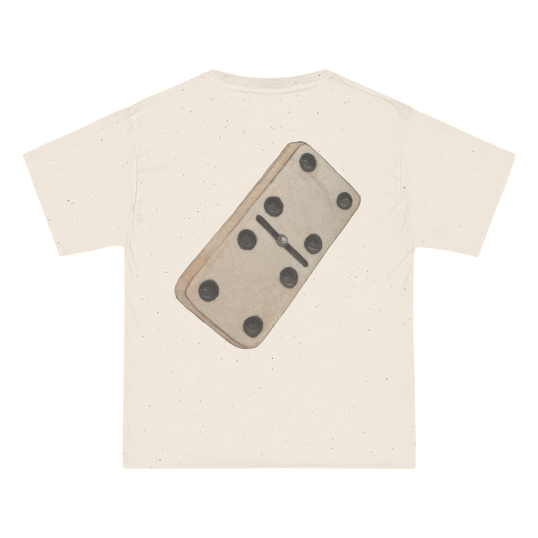 Bad Bunny  Cream Juego de Dominó T-Shirt | Bad Bunny Merch | Bad Bunny NFL Super Bowl Merch Bad Bunny Merch