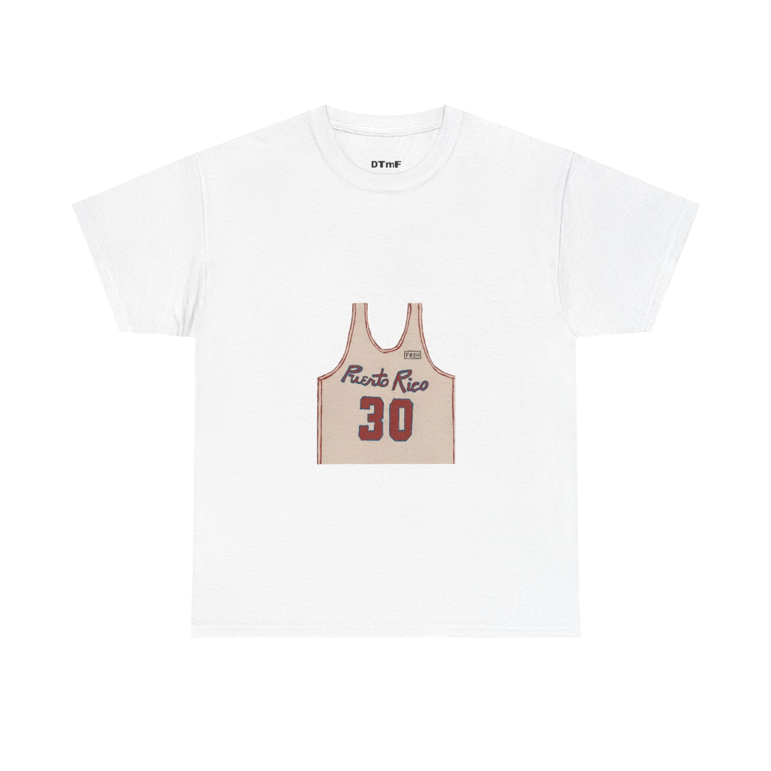 Bad Bunny Puerto Rico Jersey White Tee | Bad Bunny Merch | Bad Bunny NFL Super Bowl Merch Bad Bunny Merch