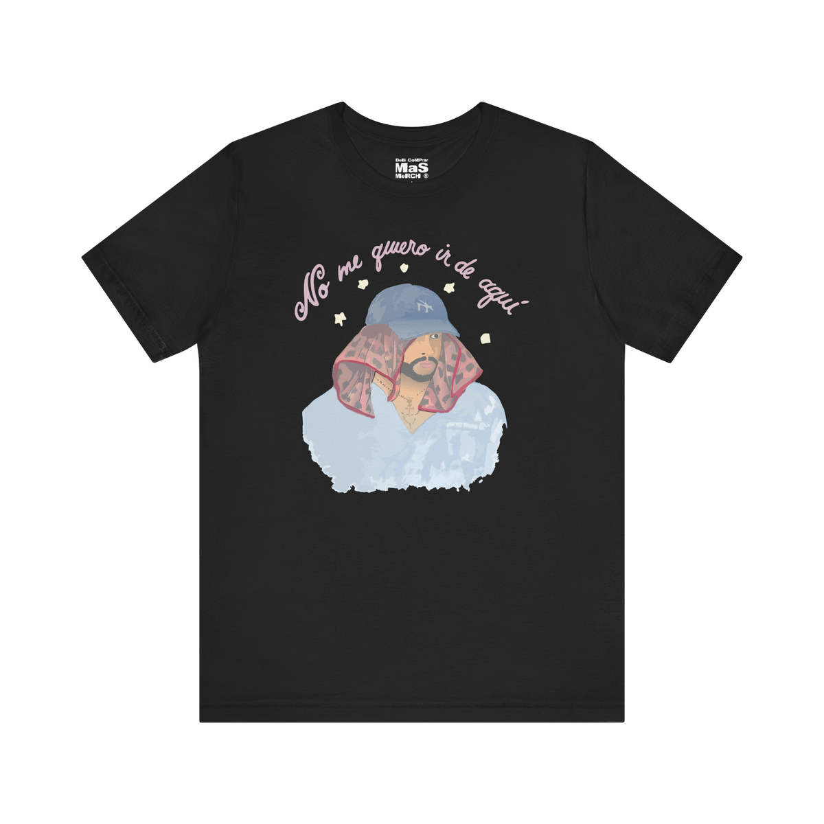 Bad Bunny No Me Quiero Ir Tee  | Bad Bunny Merch | Bad Bunny NFL Super Bowl Merch Bad Bunny Merch