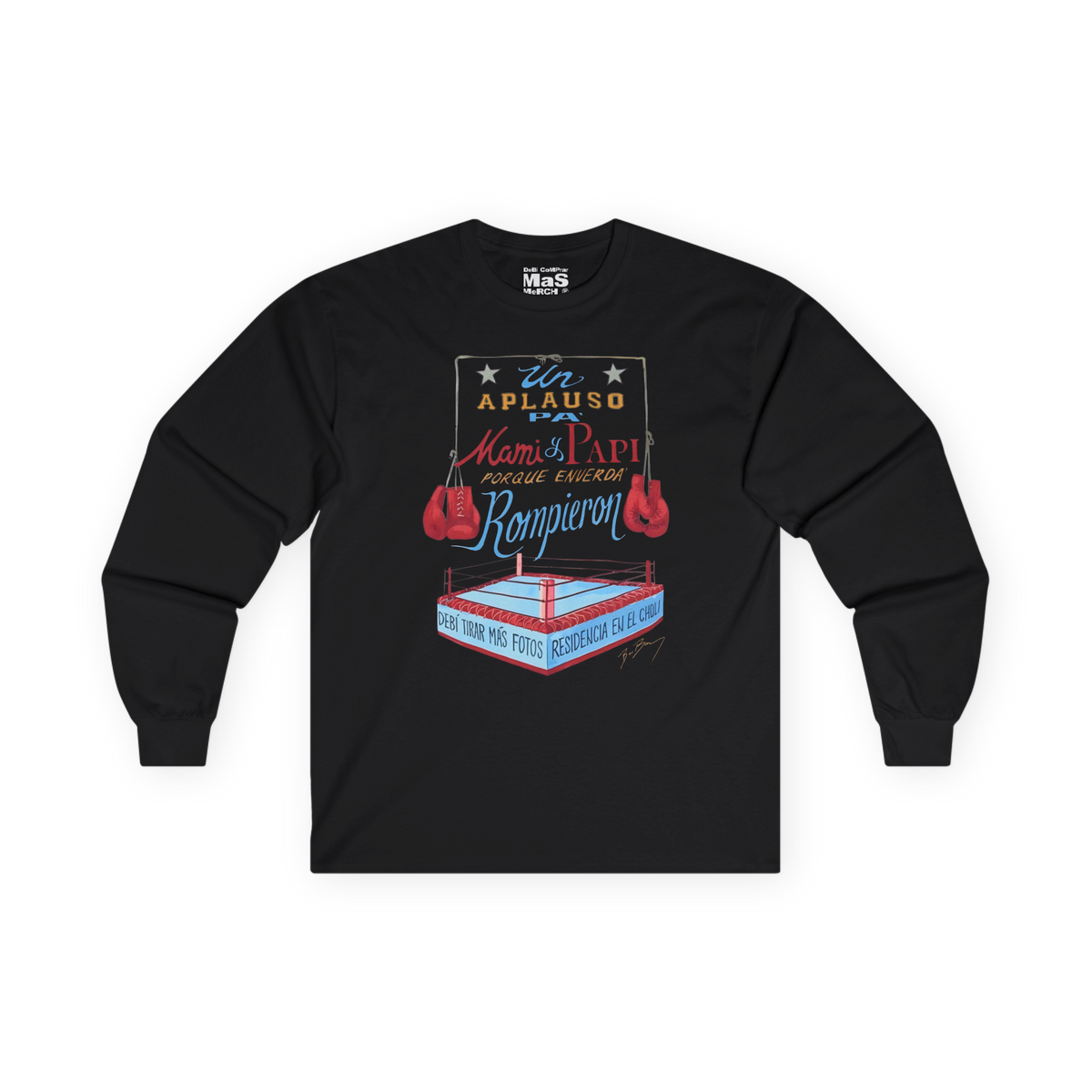 Bad Bunny Boxing Long   | Bad Bunny Merch | Bad Bunny NFL Super Bowl Merch Bad Bunny Merch