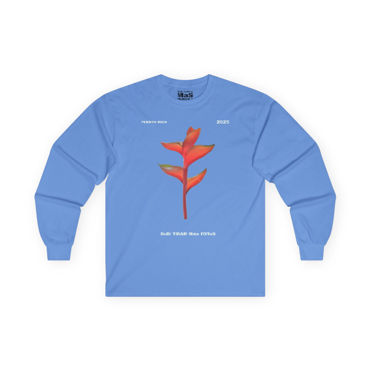 Bad Bunny Heliconia Long Sleeve Bad Bunny Merch | DTMF Merch Bad Bunny Merch