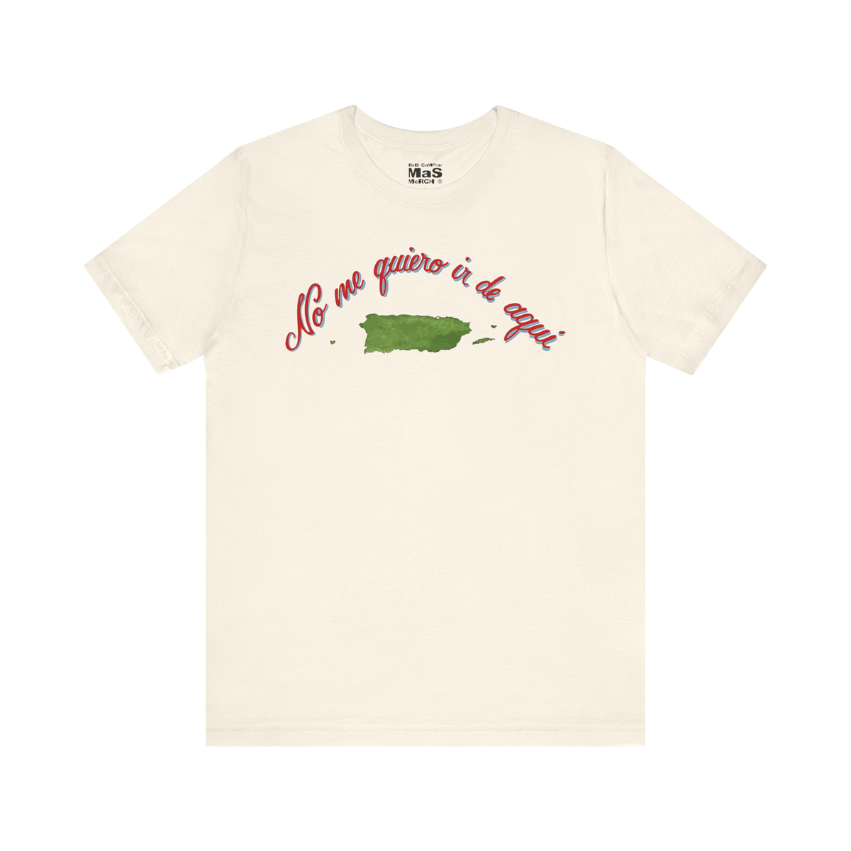 Bad Bunny No Me Quiero Ir Tee   | Bad Bunny Merch | Bad Bunny NFL Super Bowl Merch Bad Bunny Merch