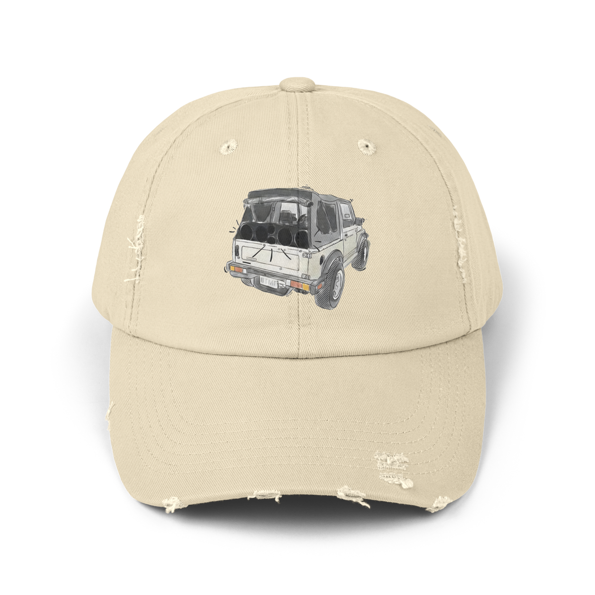 Bad Bunny Camioneta Distressed Cap | Bad Bunny Merch | Bad Bunny NFL Super Bowl Merch Bad Bunny Merch