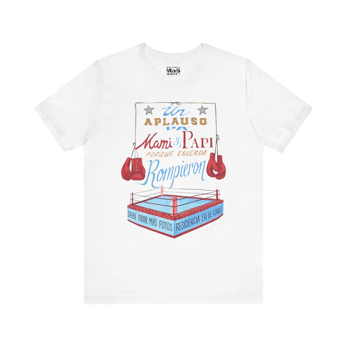 Bad Bunny Boxing Tee  | Bad Bunny Merch | Bad Bunny NFL Super Bowl Merch Bad Bunny Merch