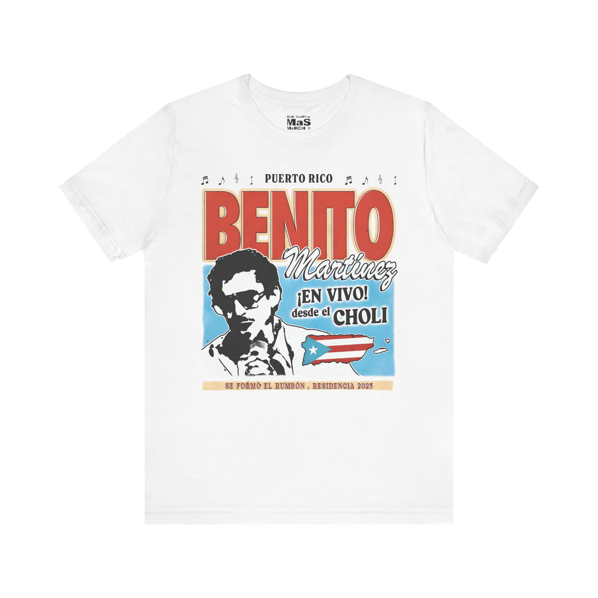 Bad Bunny Desde El Choli Tee  | Bad Bunny Merch | Bad Bunny NFL Super Bowl Merch Bad Bunny Merch