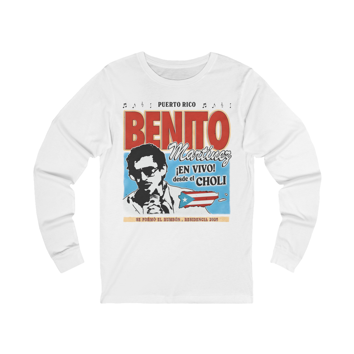 Bad Bunny Desde El Choli Long | Sleeve Bad Bunny Merch | DTMF Merch Bad Bunny Merch