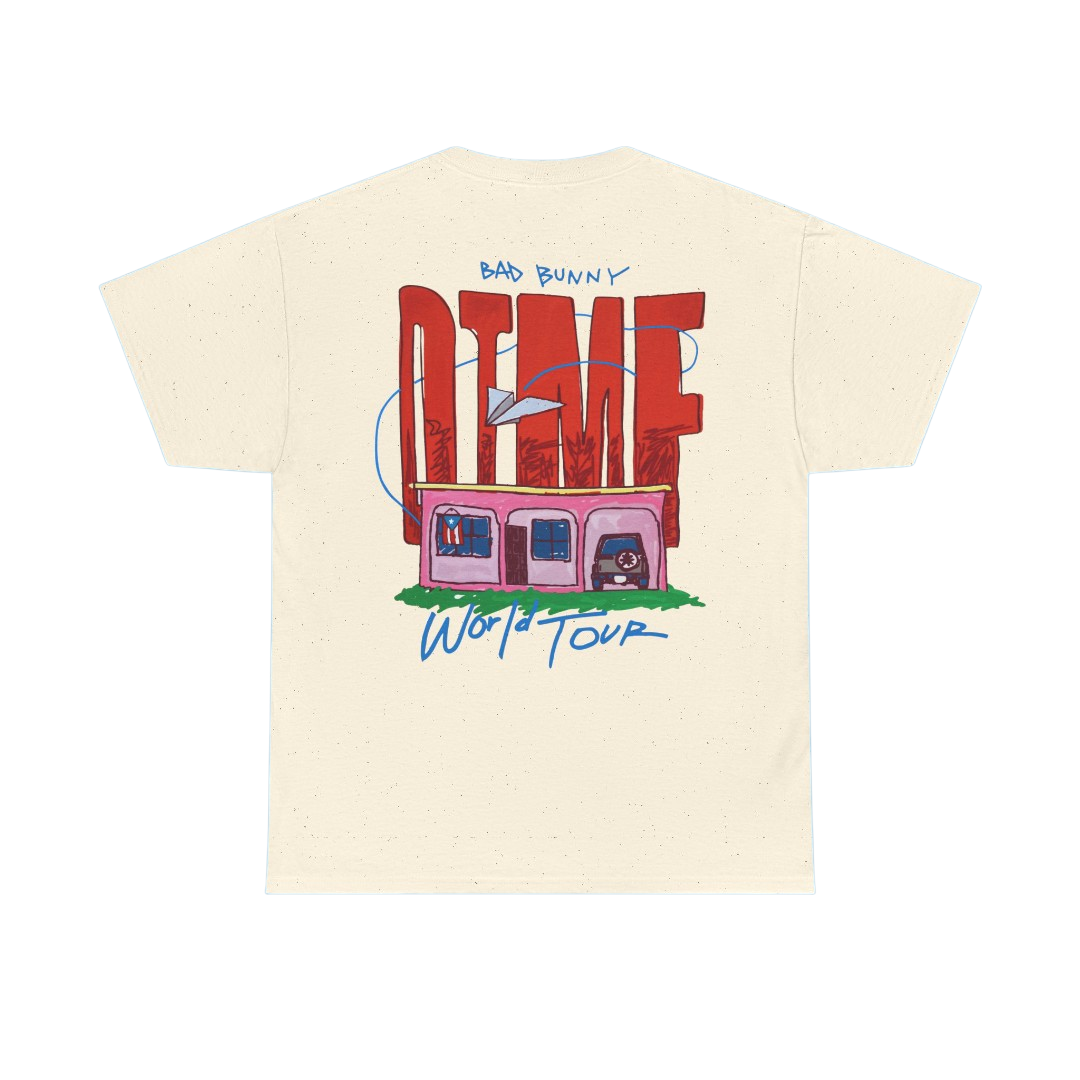 Bad Bunny World Tour Graphic Tee | Bad Bunny Merch | Bad Bunny NFL Super Bowl Merch Bad Bunny Merch