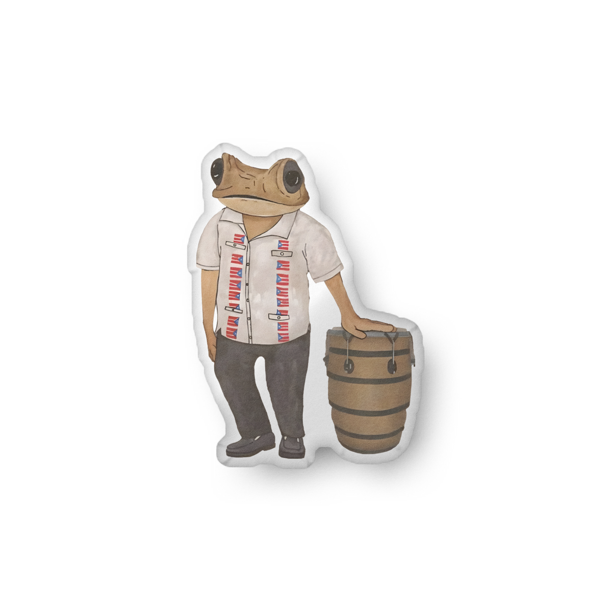 Bad Bunny Concho Tambor Pillow| Bad Bunny Merch | Bad Bunny NFL Super Bowl Merch Debi Comprar Mas Merch ®